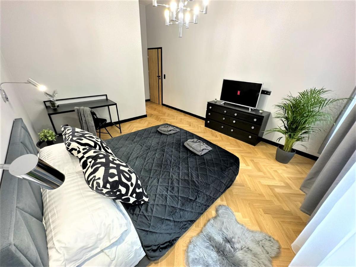 Luxury 100M2 Loft Design-Apartment At Wawel + Netflix Krakow Luaran gambar