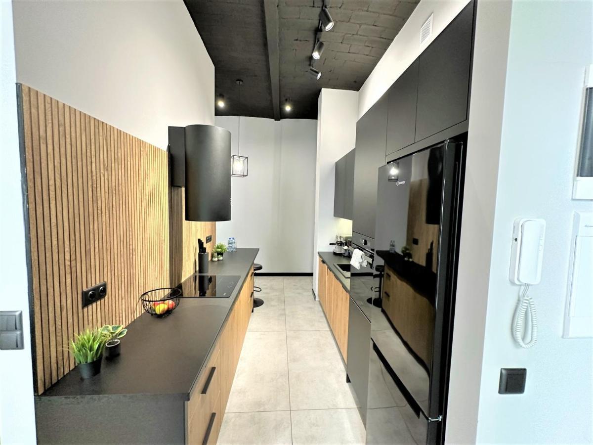 Luxury 100M2 Loft Design-Apartment At Wawel + Netflix Krakow Luaran gambar