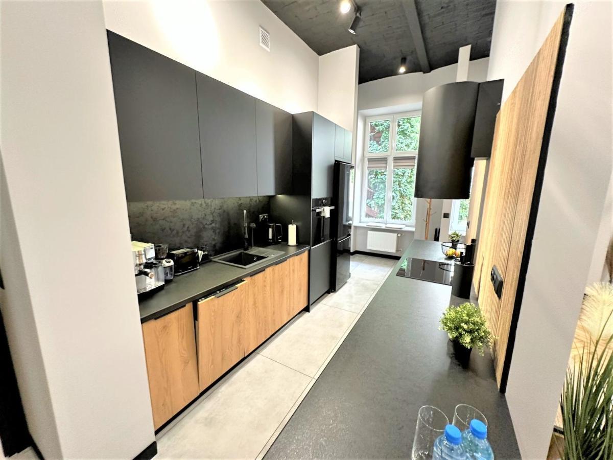 Luxury 100M2 Loft Design-Apartment At Wawel + Netflix Krakow Luaran gambar